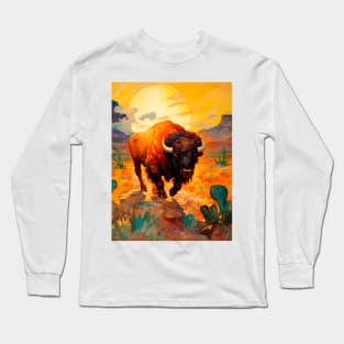 American bison Long Sleeve T-Shirt